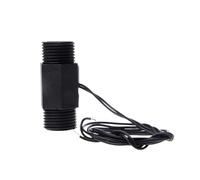 High Precision Digital Flow Meter 1pcs Black Plastic Water Heater Flow Switch Vertical/Horizontal Magnetic Sensor AC220V