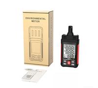 High Precision Digital Hygrometer with Temperature and Humidity Display, Ambient Temperature, Relative Humidity, Dew Point, Humidity Bullet Thermometer and Min/Max Memory Function