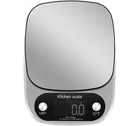 High-Precision Digital Kitchen Scale, Mini Electronic Scale, Suitable For Kitchens, Pharmacies, Jewelry Stores, Etc.,Silver-10kg/1g