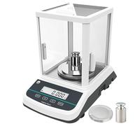 High Precision Digital Laboratory Balance 0.001g Accuracy Dual Screen Display Automatic Calibration for Analytical Weighing