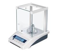 High Precision Electronic Analytical Scale, 0.0001g Accuracy Lab Balance with LCD Display, 2-3 Seconds Readings, Repeatability 0.0002g, for Chemical Applications