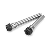High Precision ER CNC Straight Shank Extension Rod - A/M/UM Type, 42CrMo Alloy Steel, Deep Processing Tool Holder 1pcs(C20-ER25UM-100L)