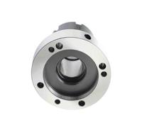 High Precision ER16 - ER50 Mini Spindle Flange Lathe Chuck - 100mm 80mm Four Axis Cartridge Collet Fixture(ER32-D80 (7 Holes))