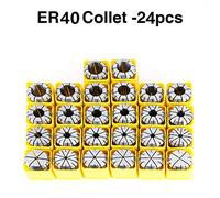 High Precision ER40 Collets 3mm - 26mm Spring Collet 0.005 Accuracy ER40 Collet Chuck Holder CNC Machine Engraving Milling(11MM)