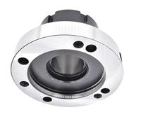 High Precision Flange Four Axis Collet Chuck ER16 ER25 ER32 ER40 for CNC Lathe Tool - 100mm & 80mm Fixture, 1PCS(Er40-d100 (7hole))