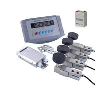 High Precision Floor Scale With Load Weighing Indicator For Livestock, Ideal 0.05 T, 1 Ton, 2 Ton, 3 Ton 4-Wire Junction Box Animal Weighing Platform,for Cattle, Sheep, And Goats