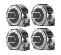 High-Precision Fluorescent Measuring Tape, Double-Sided Precision Scale, 500x1.9cm, Retractable Measuring Tape, Portable Ruler, True Zero Calibration, For Construction