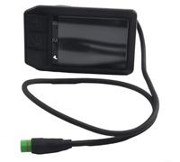 High Precision For 600C Motor Speed Display for Electric Bikes, Multi Language Support with Real Time Data on Battery and Speed