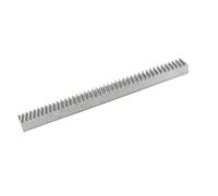 high Precision Gear Rack Steel 1M 12 * 12mm 1pcs Length 100mm-500mm Straight Gear Rack Small Micro Use For Milling Machine(450mm)