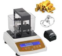 High Precision Gold Tester Solid Density Meter with LCD Display, Automatic Density Tester for Solids & Liquids, Jewelry Industry, Bank, Pawn Shop, Metal Research Lab