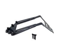 High-precision guitar bridge with stable structure for optimal string height adjustment and improved durability. Guitar repair part