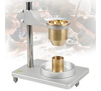 High Precision Hall Flow Meter and Bulk Density Tester for Metal Powder - Powder Flowability Test Meter with Brass and Stainless Steel Funnels