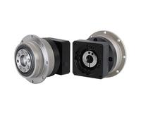 High Precision Helical Gear Reducer Circular Disk Output for Nema 23 34 Stepper Motor 60 80 90 110 130mm Servo Motor(PLX060 11mm Input,Speed Ratio 4 to 1)