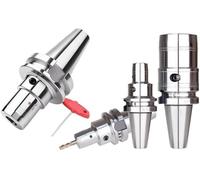 High Precision Hydraulic Tool Holder BT30 BT40 PHC06 PHC08 PHC10 PHC12 PHC16-20CrMnTi Material, 0.003mm Accuracy-1pc(BT30-PHC08-75L)