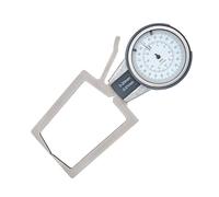 High Precision Inside Caliper with Dial Handle, 10-415MM Internal/External Card Gauge for Measuring Thickness, Inner Groove, and Hole