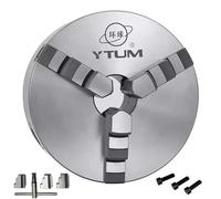 High Precision Lathe Chuck 100mm 3 Jaw Self-Centering Chuck K11-100 Manual Lathe Chuck