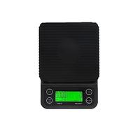 High Precision LCD Electronic Scales 3kg/0.1g 5kg/0. Drip Coffee Scale With Timer Portable Digital Kitchen Precise Measurement(Black 5kg 0.1g)