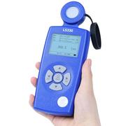 High-Precision Light Meter Analysis Tool with Spectral Sensors for CCT/CRI Testing & Flicker Detection Compliance Illuminance Meter