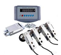 High Precision Livestock Scale Kit, Load Weighing Indicator Animal Scale, Minimum Capacity Of Approximately 4500lbs, Wa-terproof, Electronic Platform Scale, For Cattle, Pigs, Sheep, Farm(3 T)