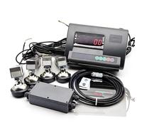 High Precision Livestock Scale Kit - Steel Beam Compression Load Cell Scales with Junction Box and Weight Indicator for Weighing Cattle, Swine, Goats, Horses, and Alpacas