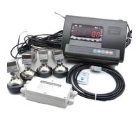 High Precision Livestock Scales Kit - 5000KG Capacity Floor Scale with Waterproof Indicator for Cattle, Pigs, Sheep, Goats