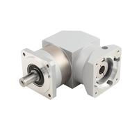 High Precision Low Backlash Double Stage 90mm Precision Right Angle Planetary Gearbox Reducer Use for Servo Stepper Motor