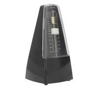 High Precision Mechanical Metronome Universal Piano Metronome for Guitar Violin Drums and Other Instruments with Professional Adjustments (Black)