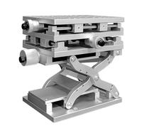 High-Precision Micro-Adjustable Lifting Platform - Multi-Directional Displacement Manual Slide Table Actuator for Laboratory Use, Supports Up to 30KG Load