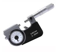 High-Precision Micrometer, 0.001mm Resolution, Measuring Range 0-25mm, Accurate to 0.003mm, Durable Tool for Precision Hardware and Mold Processing