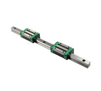 High Precision Miniature Linear Sliding Guide 2PC HGH30CA Square Linear Guide Rail 100-1100mm +4PCS Slide Block Carriage HGH30CA(750mm)