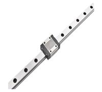 High Precision Miniature Linear Sliding Guide Miniature Linear Guide Rail +1pcs MGN7C 40mm-1000mm Slider Block(120mm - Block)