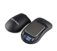 High-Precision Mouse-Shaped Scale, Electronic Scale with 0.01g/0.1g Resolution, Jewelry Scale, Tea Scale(500g/0.01g)