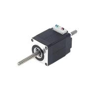 High Precision Nema8/11/14/17/23 Non-captive Lead Screw Linear Stepper Motor Lead 2/2.4/4/8mm Thrust 9-680N Stepping Motor(Army green)