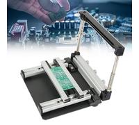 High Precision PCB SMT Stencil Printer Machine,SMT Solder Paste Printing Station With Aluminum Frame,Adjustable Design,for PCB Electronic Manufacturing Workshops,R&D Laboratories,Repair (Size:10*10cm)