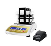High Precision Precious Metal Analyzer 0.01g-0.001g Laboratory Grade Gold Purity Tester Machine Digital Electronic Density Meter For Assay(0.001g/200g)