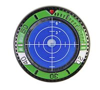 High Precision Reader Levels Measuring Tool Golfball Markers Golfs Putting Aid Round Bubble Levels Marking Supplies blue green