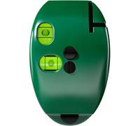 High Precision Right Angle Infrared Spirit Level, Small Magnetic Leveler Tool, 90° Electronic Laser Ruler with 2 Horizontal Bubble, Throw Distance Up to 20 Meters -Professional Leveling Tools (Green)