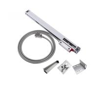 High Precision Slim Linear Glass Scale 1um 5V TTL 50mm-400mm Optical Encoder Grating Ruler For Grinder Lathe Metal Lathe(150mm travel-0.001mm)