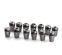 High Precision Spring Clip 原文 13Pcs ER11 Spring Collet Set for CNC Workholding Engraving & Lathe Tool 1-7mm Machine Accessories Milling Lathe Workholding