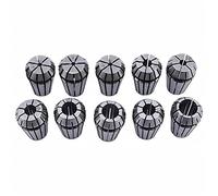 High Precision Spring Clip 10Pcs/Set Ultra Precision ER16 1-10MM Spring Collet Set for CNC Milling Lathe Tool Engraving Machine