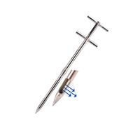 High-Precision Stainless Steel Grain Sampler Probe for Rice, Corn, Wheat | Durable Grain Testing Tool (1.5m x 32mm / 59in x 1.25in)