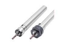 High Precision Straight Shank Extension Rod ER Collet Chuck Tool Holder - C20 C25 ER11 ER16 ER20 ER25 ER32-1 Piece(C25-ER20A-200L)