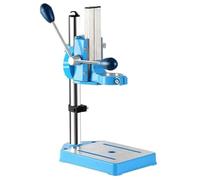 High-Precision Table Drill Press Stand - 38-50mm Clamping Range with 80mm Stroke, Thickened Steel Column & Cast Aluminum Base, Heavy-Duty Bench Drill Guide for Handheld Electric Drills