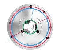 High-Precision Three-jaw Chuck SC/Type Front-Through Four-axis Machining Center Machine Tool 6/8 inch 160200(Standard Forward and Reverse Jaws)