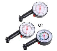 High-precision Tire Pressure Gauge Measure Monitor Can Deflate Meter Car Tires Tyre Gauge For Vehicles Tester Meter Capacitor Hvac Set With Light Tool Metal Manometer Barometers Tester For Truck