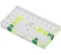 High Precision Transparent Two Direction Magnetic Level Bubble Mini Level
