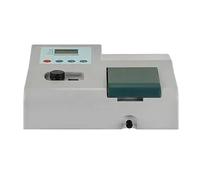 High Precision UV Spectrophotometer, For Basic Transmission Measurement Spectral Illuminometer 721N 722N 752N Backlit LCD Display Easy Data Reading(752N)