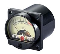 High Precision VU Panel Meter VU Audio Level Amp with Warm Back Light Black