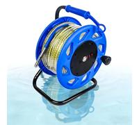 High-Precision Water Level Meter, Steel Tape Depth Gauge for Borehole & Groundwater Measurement, Portable 30-300m Indicator for Accurate Water Level Monitoring