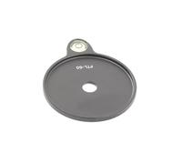 High Precisions 60mm Tripod Leveling Disc Aviation Aluminum Metal Base Bubble Leveler For Outdoor Shoots Tripod Leveling Plate